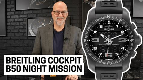 Breitling Cockpit B50 Night Mission: A Watch for Bold  